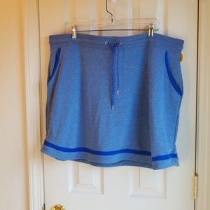 *NWT ST JOHNS BAY BLUE SKORT SZ XXL